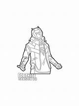 Fortnite coloring pages sketch template