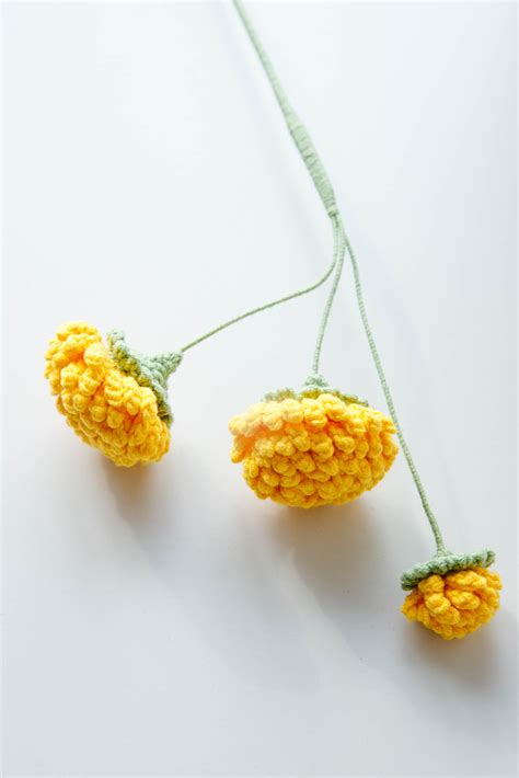 Chrysanthemum Bouquet Kit-with PDF pattern - Hookok