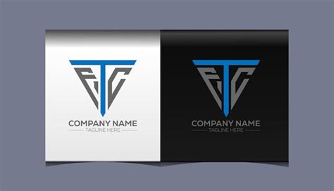 Premium Vector | Ftc initial modern logo design vector icon template