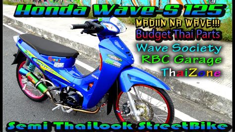 Honda Wave S125 | Semi thailook Streetbike Concept EP-43 - YouTube