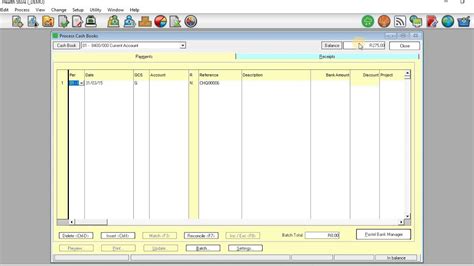 Reversing A Transaction That Has Been Processed In a Cashbook On Sage Pastel Accounting - YouTube