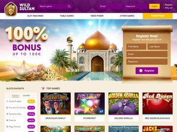 Wild Sultan Casino : Review w/ $500 Bonus for Canada