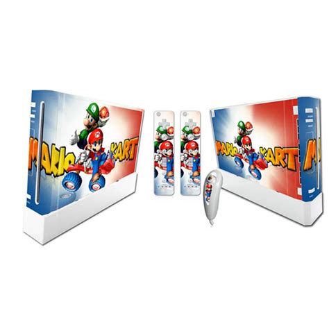 Aliexpress.com : Buy Mario Vinyl Decal Skin Stickers For Wii + 2pcs Controller Skins For Nintend ...