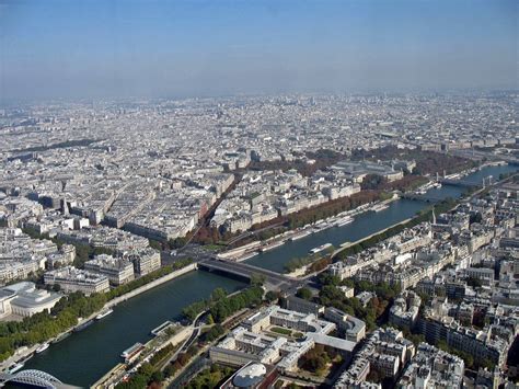 Stock Pictures: Birds Eye View of Paris from the Eiffel Tower