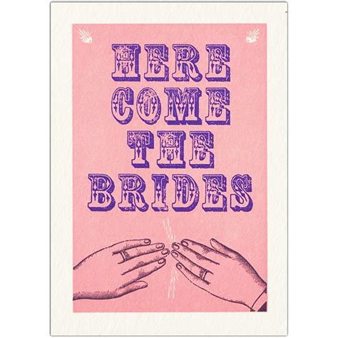 Here Come the Brides — Paper Hammer