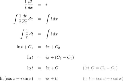 Euler's Equation