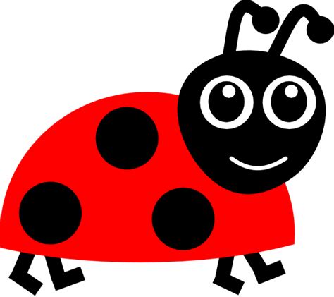 Ladybug Cartoon Clip Art at Clker.com - vector clip art online, royalty free & public domain