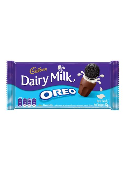 Cadbury Chocolate Dairy Milk Oreo Pck 40g | Klik Indomaret