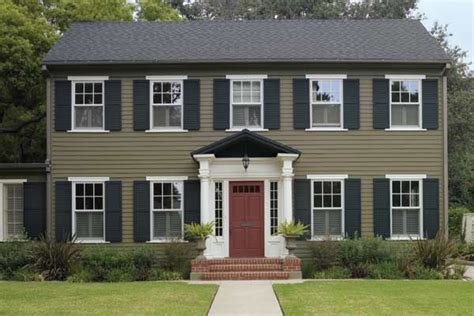 Colonial House Paint Colors Exterior | Psoriasisguru.com