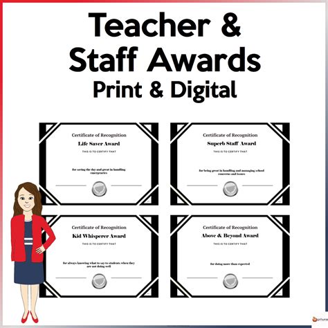 Teacher and Staff Awards Print and Digital Silver Edition - Australian Teachers Marketplace