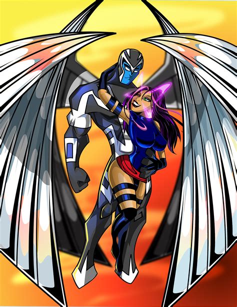 Archangel & Psylocke on Behance