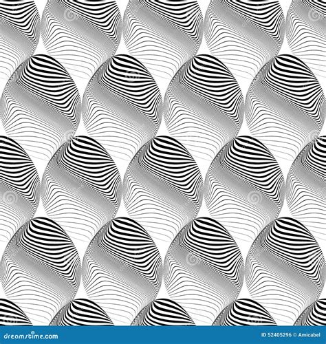 Design Seamless Monochrome Ellipse Pattern Stock Vector - Illustration ...