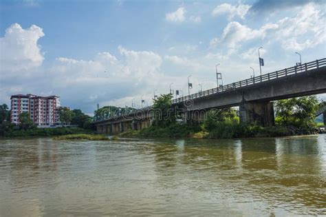 Bharathapuzha river bridge stock image. Image of transport - 331847815