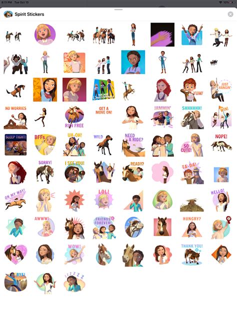 Spirit Riding Free Stickers App for iPhone - Free Download Spirit ...