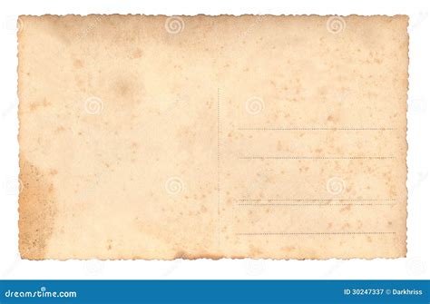 Antique Postcard Royalty Free Stock Photography - Image: 30247337