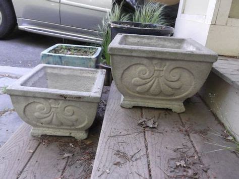 Pair of Vintage Concrete Square Top by FrontPorchFurniture on Etsy, $80 ...