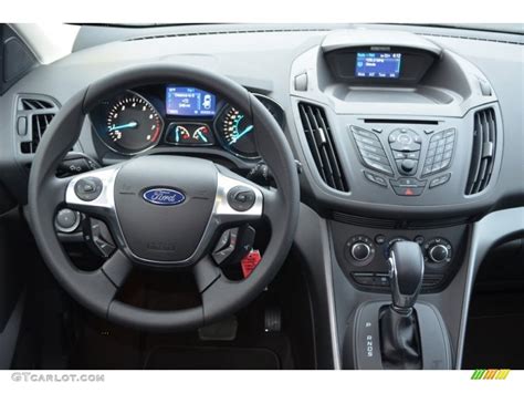 2013 Ford Escape S Charcoal Black Dashboard Photo #76005442 | GTCarLot.com