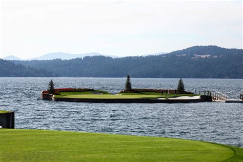 Coeur d'Alene Resort Golf: Yep, the Floating Green is Really Cool