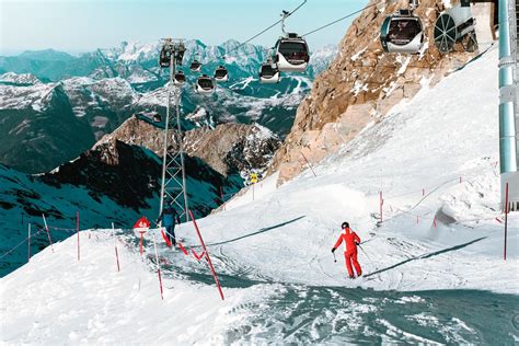 Free Photo: Ski Gondola Lift in the Mountains