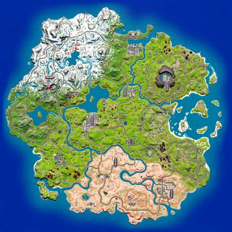 Map chapitre 3 Fortnite, nouvelle carte en saison 2 - Breakflip - Actualités et guides sur les ...