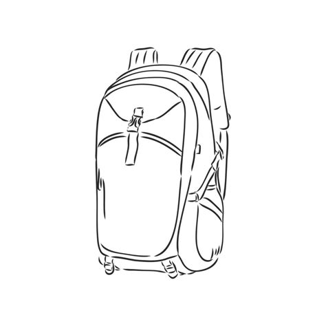 backpack vector sketch 7311748 Vector Art at Vecteezy