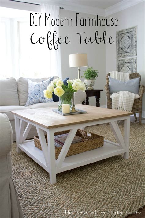 Modern Farmhouse Coffee Table Diy | Wallpaper Site