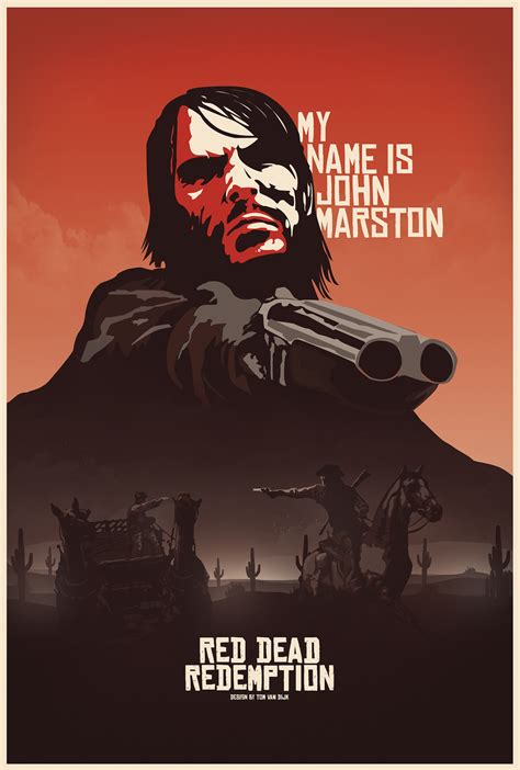 Red Dead Redemption | Poster By Tomvdijk