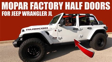 JEEP JL FACTORY HALF DOORS **Full Walk Around W/ Kim, 49% OFF