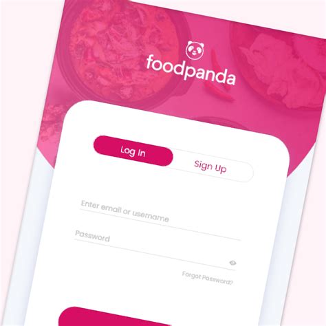 Foodpanda App Design on Behance