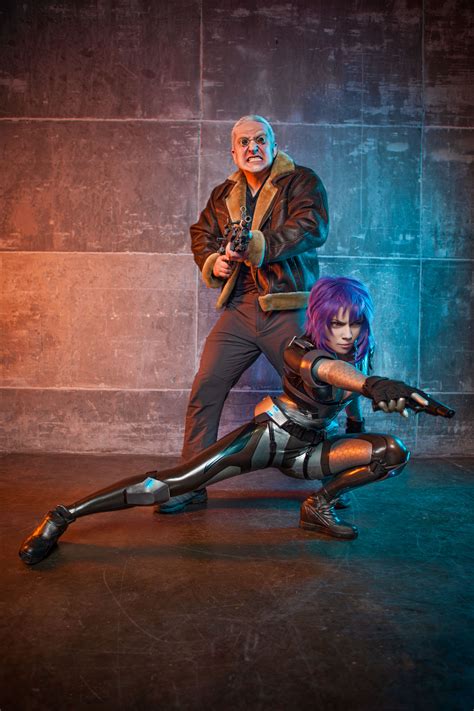 Ghost in the shell cosplay - Major and Batou | Ghost in the shell, Ghost, Best cosplay