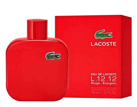 Eau de Lacoste L.12.12 Rouge Energetic Lacoste Fragrances cologne - a fragrance for men 2012