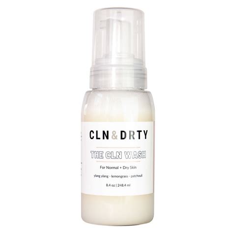 CLN Wash - Luxurious Foaming Face Wash with Patchouli & Ylang-Ylang, 8 – CLN&DRTY Natural Skincare