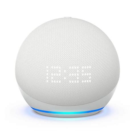 Amazon Echo Dot (5th Gen, 2022 release) with Clock Smart speaker with ...