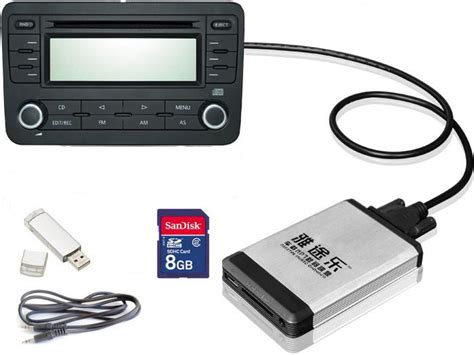 Digital CD Changer(USB SD Aux Adapter) for in Car Music - Usb Car Adapter and Sd Car Adapter