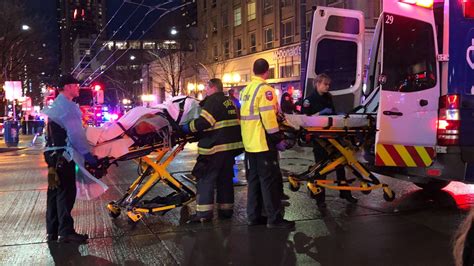 Eight people shot, one dead in downtown Seattle’s third shooting in two days