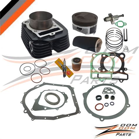 2004 - 2013 YAMAHA RAPTOR 350 BIG BORE KIT 366cc COMPLETE REBUILD SET ...