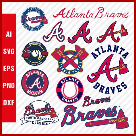 Atlanta Braves Logo, Braves Svg Cut Files, Layered Svg Files - Inspire ...