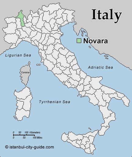 Novara Map