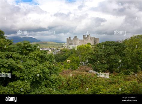 Harlech Castle, Gwynned, Wales Stock Photo - Alamy