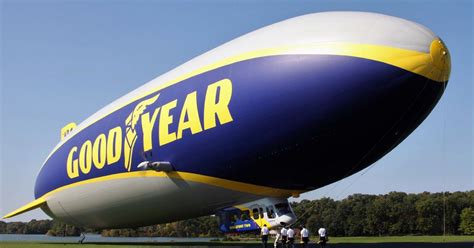 Goodyear replaces blimp with new airship