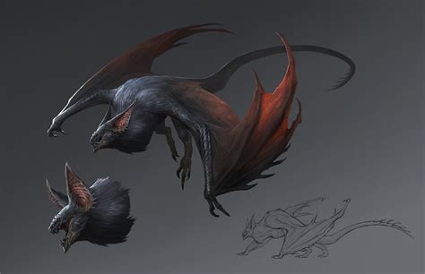 Fantasy Flying Creature Concept Art - img-primrose