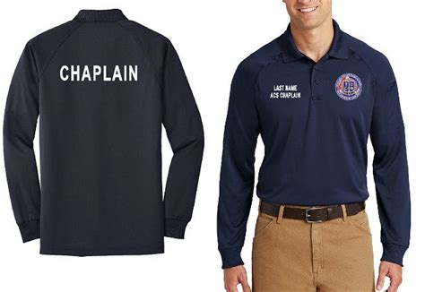 Chaplain Long Sleeve Auxiliary Alternate Work Uniform Polo – Sign ...