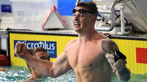 Briton Adam Peaty shatters own world 100 metres breaststroke record