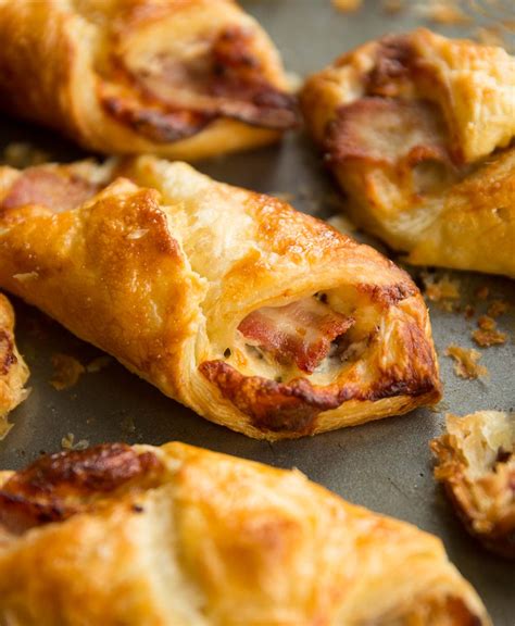 Cheese and Bacon Turnovers | Don't Go Bacon My Heart