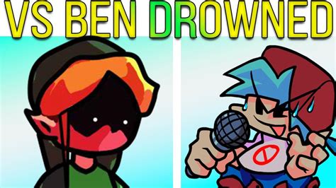 Friday Night Funkin' VS Ben Drowned Week + Cutscenes (FNF Mod/Hard ...