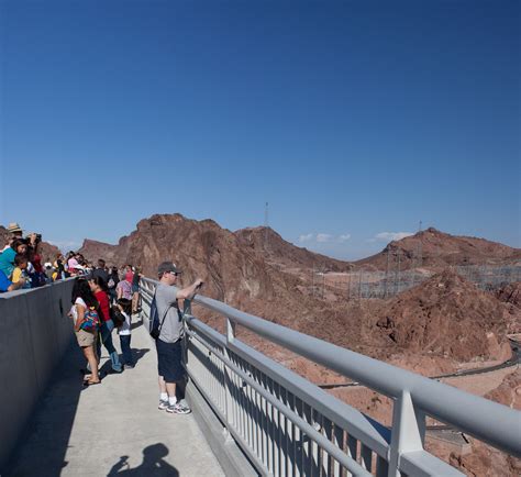 Hoover Dam Bypass Bridge Pedestrian Walkway 3 | Pedestrian w… | Flickr