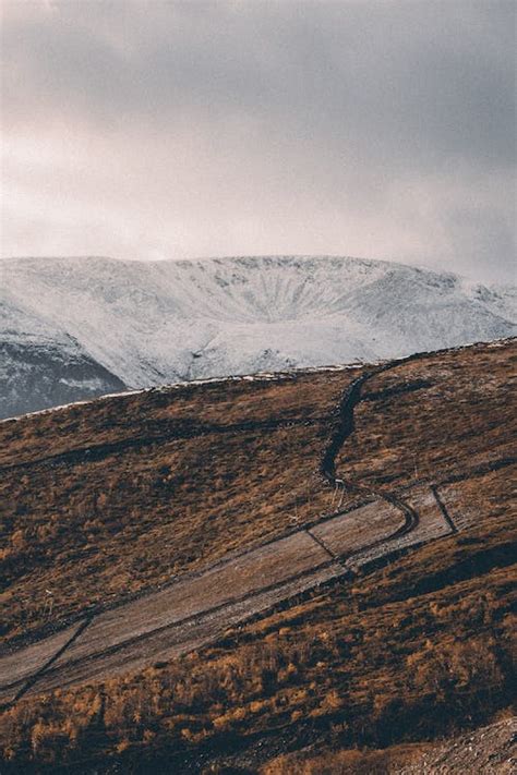 Landscape with Mountains and Hills · Free Stock Photo