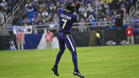 Rashod Bateman Makes 14-Yard Sideline Grab | Ravens-Rams Highlights ...