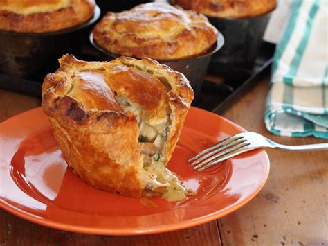 Country Chicken and Mushroom Pies Recipe | Maggie Beer