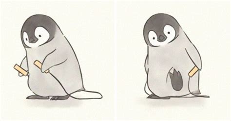 30 Comics Featuring An Adorable Little Penguin By Self-Taught Artist Sheba | DeMilked